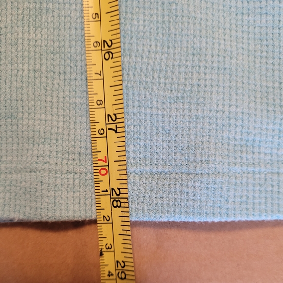 CJ Banks Teal Long Sleeve Rhinestone Top Sz. 2X - Picture 7 of 9